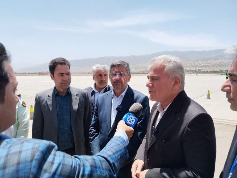 مدیرعامل هواپیمایی جمهوری اسلامی ایران ؛ پرواز تاریخی حجاج از خرم‌آباد؛ نماد عزم و مدیریت جهادی در لرستان